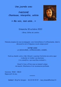 Une journée avec Pakoune – Octobre 2022
