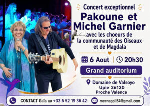 Concert à Upie (Drôme) – 6 Août 2026 à 20h